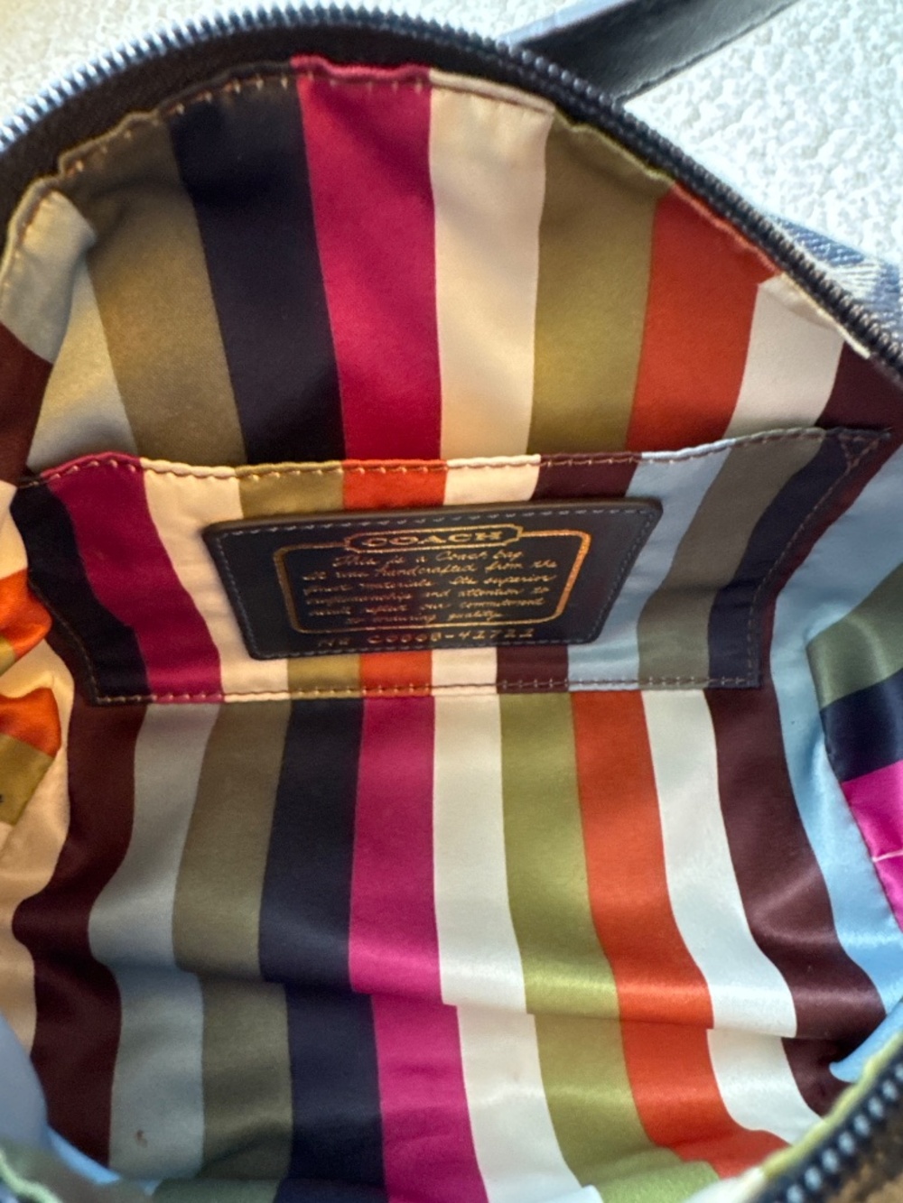 Coach handbag - Picture 8 of 9